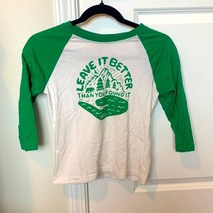 Never worn earth activist T